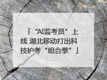 “AI监考员”上线 湖北移动打出科技护考“组合拳”