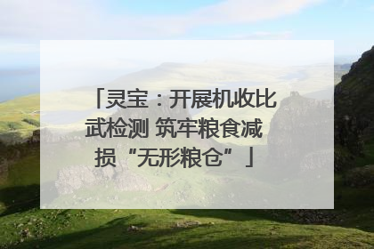灵宝：开展机收比武检测 筑牢粮食减损“无形粮仓”