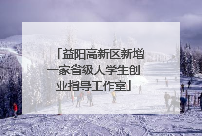 益阳高新区新增一家省级大学生创业指导工作室