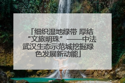 细织湿地绿带 厚结“文旅明珠”——中法武汉生态示范城挖掘绿色发展新动能