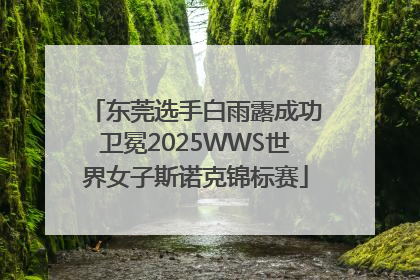 东莞选手白雨露成功卫冕2025WWS世界女子斯诺克锦标赛