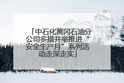 中石化黄冈石油分公司多措并举推进“安全生产月”系列活动走深走实