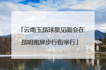 云南玉昆球星见面会在昆明南屏步行街举行