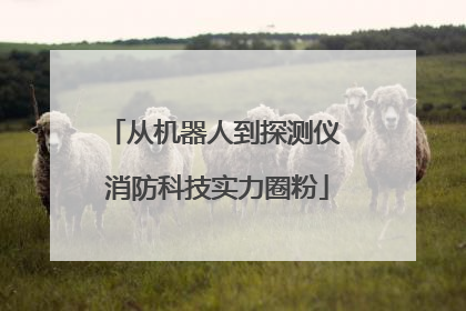 从机器人到探测仪 消防科技实力圈粉