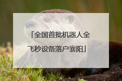 全国首批机器人全飞秒设备落户襄阳