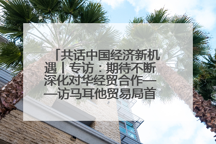 共话中国经济新机遇丨专访：期待不断深化对华经贸合作——访马耳他贸易局首席执行官布蒂吉格