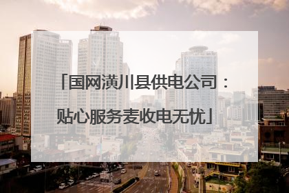 国网潢川县供电公司：贴心服务麦收电无忧