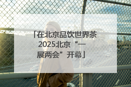 在北京品饮世界茶 2025北京“一展两会”开幕