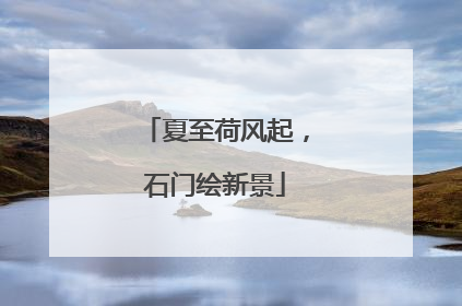 夏至荷风起，石门绘新景