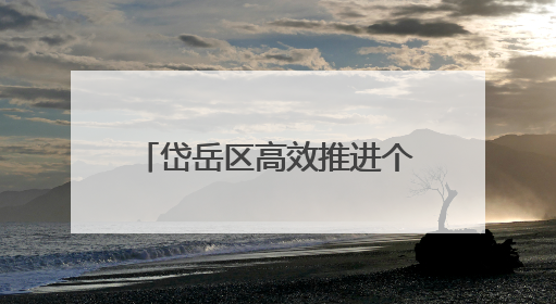 岱岳区高效推进个体工商户转型为企业“一件事” 激发市场主体新活力