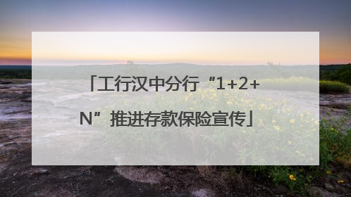 工行汉中分行“1+2+N”推进存款保险宣传
