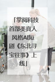 掌阅科技首部类真人风格AI短剧《东北寻宝往事》上线