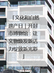 文化和自然遗产日｜开封市博物馆：让文物焕发新活力绽放新光彩