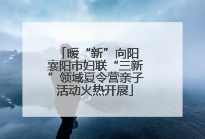 暖“新”向阳 襄阳市妇联“三新”领域夏令营亲子活动火热开展