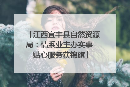 江西宜丰县自然资源局：情系业主办实事 贴心服务获锦旗