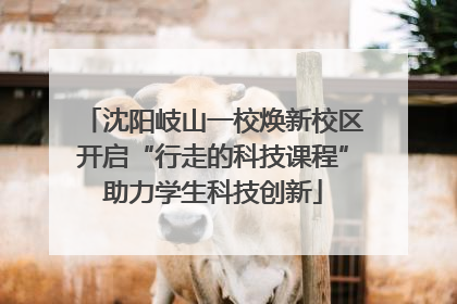 沈阳岐山一校焕新校区开启“行走的科技课程”助力学生科技创新