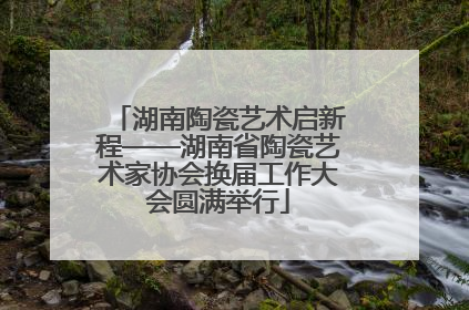 湖南陶瓷艺术启新程——湖南省陶瓷艺术家协会换届工作大会圆满举行