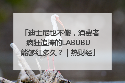 迪士尼也不傻，消费者疯狂追捧的LABUBU能够红多久？｜热财经