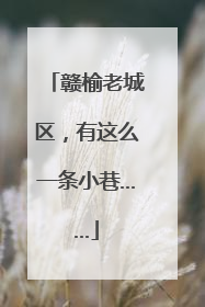 赣榆老城区，有这么一条小巷……