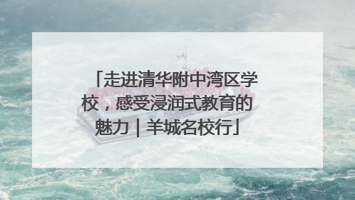 走进清华附中湾区学校，感受浸润式教育的魅力｜羊城名校行