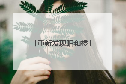 重新发现阳和楼