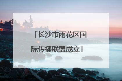 长沙市雨花区国际传播联盟成立