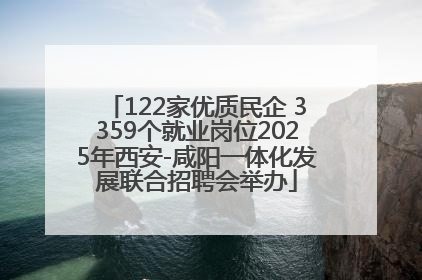 122家优质民企 3359个就业岗位2025年西安-咸阳一体化发展联合招聘会举办