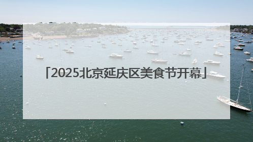 2025北京延庆区美食节开幕